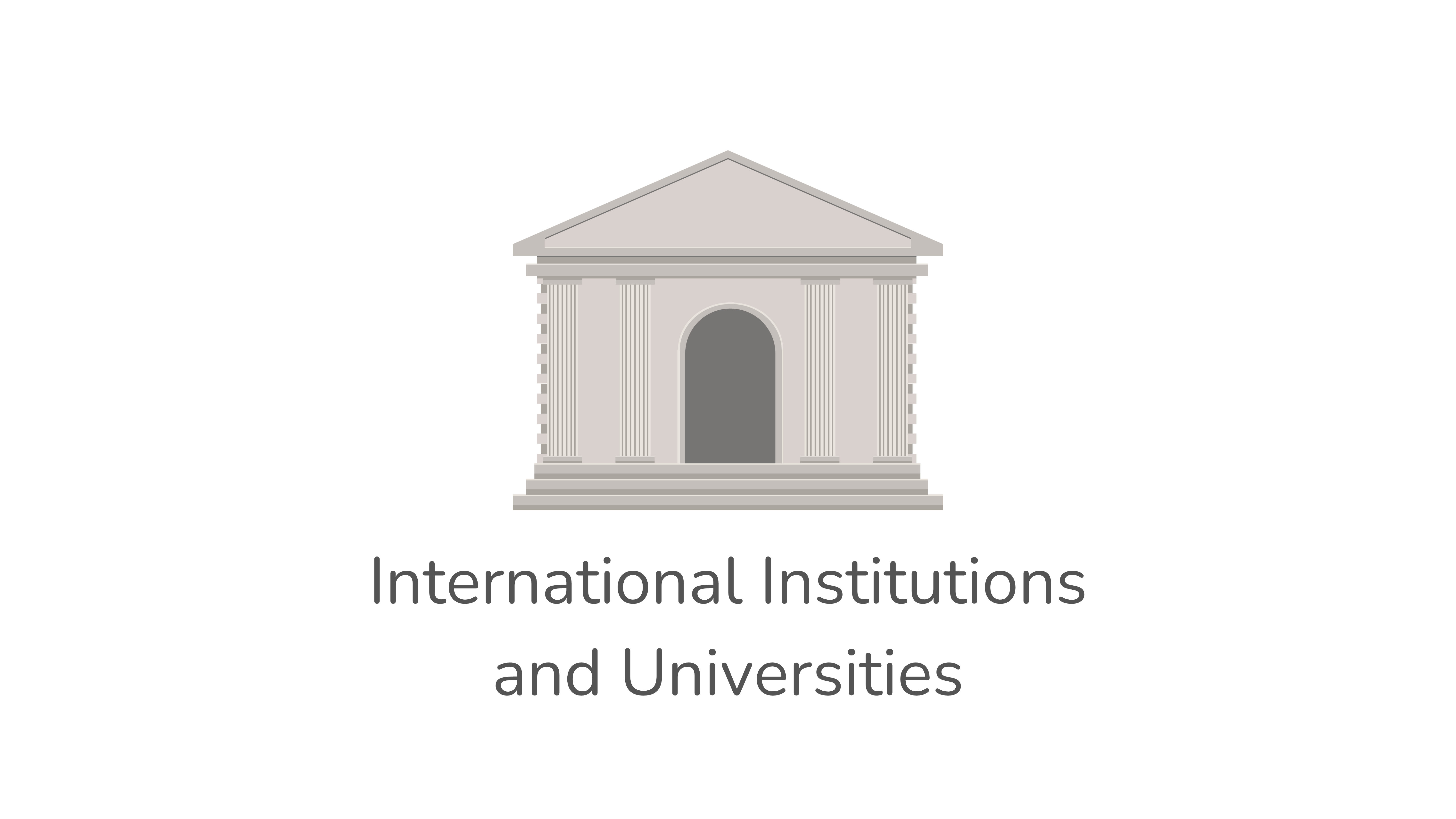 Institutions and Universities